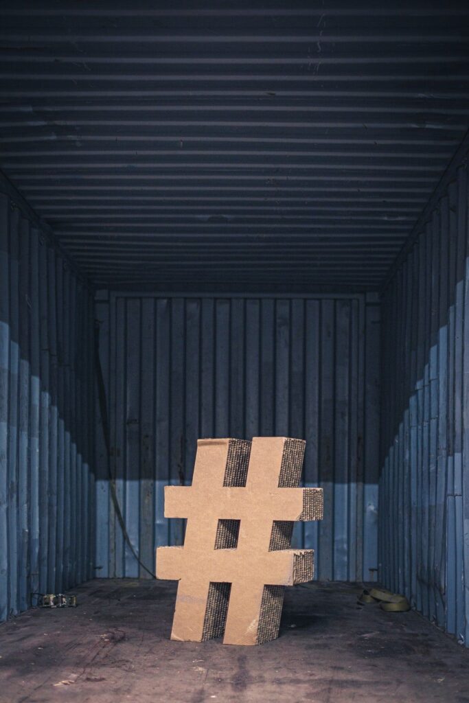 Hashtag symbol