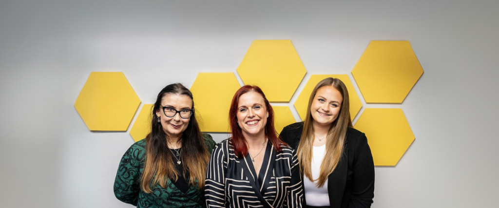 Image of members of Youbee Media