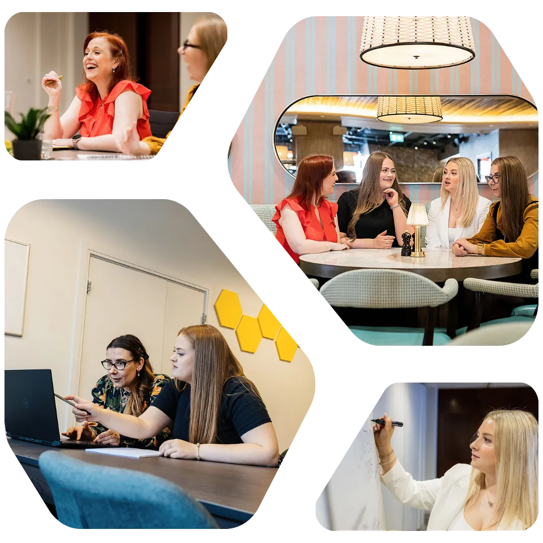 Collection of photos representing Youbee Media